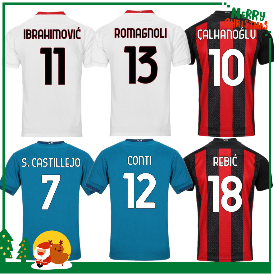 20 21 MILAN IBRAHIMOVIC soccer jersey PAQUETA BENNACER ROMAGNOLI CALHANOGLU 2020 2021 football shirt TONALI REBIC maillot men + kids kit, 20/21 3rd
20 21 MILAN IBRAHIMOVIC soccer jersey PAQUETA BENNACER ROMAGNOLI CALHANOGLU 2020 2021 football shirt TONALI REBIC maillot men + kids kit, 20/21 3rd