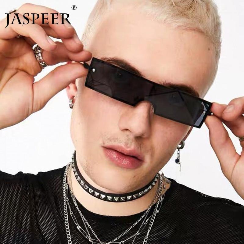 JASPEER Sunglasses Men Women New Fashion Small Rectangle Sunglasses Rimless For Women Black Vintage Glasses1
JASPEER Sunglasses Men Women New Fashion Small Rectangle Sunglasses Rimless For Women Black Vintage Glasses1
