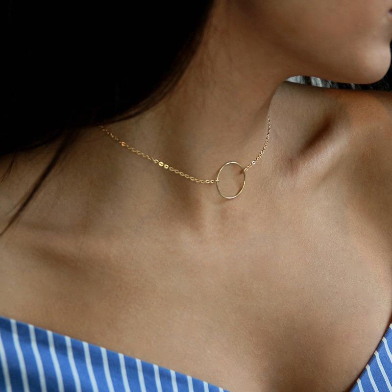 New Necklace 2021 Round Hollow Choker Necklaces for Women Bohemian Style Chain Necklaces Jewelry Wholesale Collares Kpop
New Necklace 2021 Round Hollow Choker Necklaces for Women Bohemian Style Chain Necklaces Jewelry Wholesale Collares Kpop