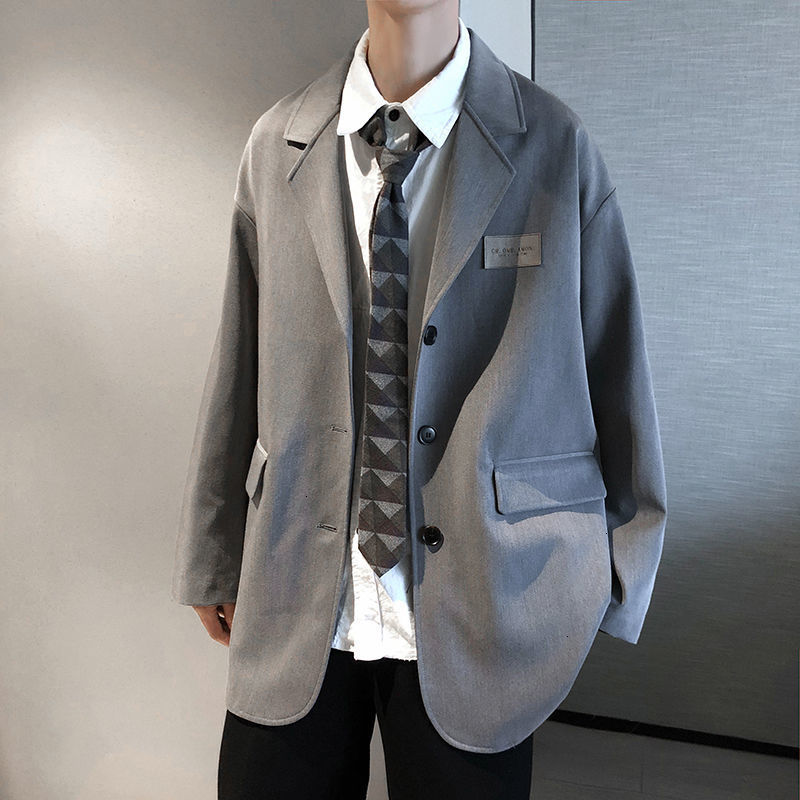 2021 New Privathinker Men's Casual Oversize Suit Coat Korean Streetwear Jacket Long Sleeve Man Coats Male Fashion Clothing Vintage IIZI, Black
2021 New Privathinker Men's Casual Oversize Suit Coat Korean Streetwear Jacket Long Sleeve Man Coats Male Fashion Clothing Vintage IIZI, Black