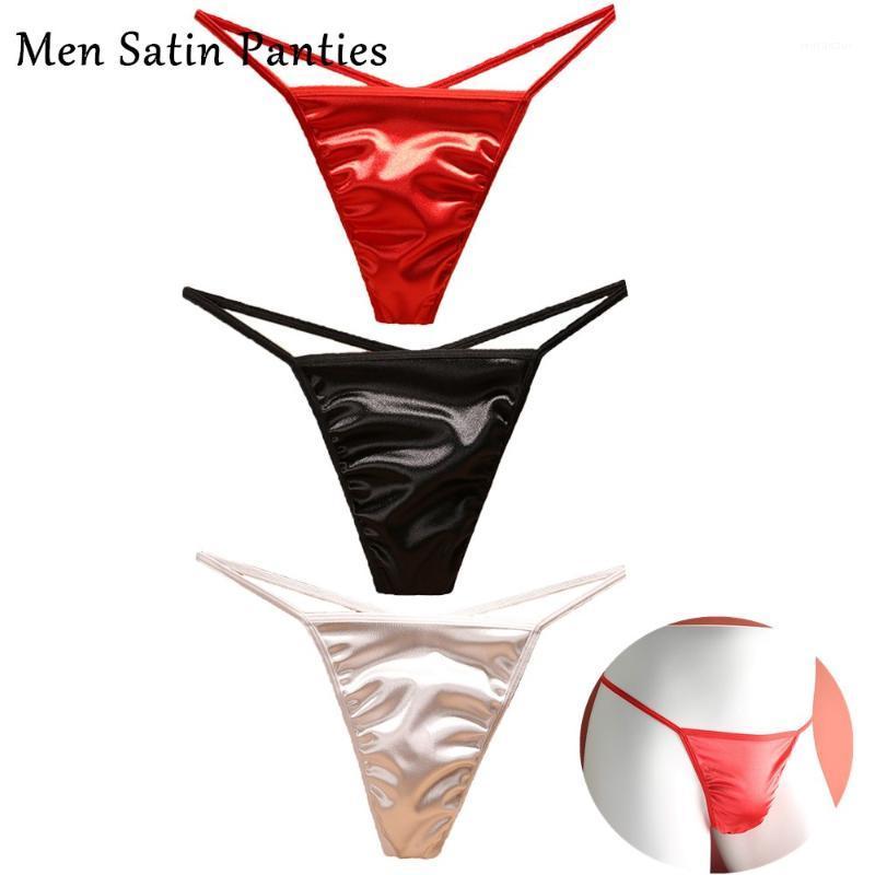 Thin Belt Men Satin Panties Large Size -2XL Sexy Thongs G Strings Low-waist T-back Seamless Male Underwear New Arrival1, Black
Thin Belt Men Satin Panties Large Size -2XL Sexy Thongs G Strings Low-waist T-back Seamless Male Underwear New Arrival1, Black