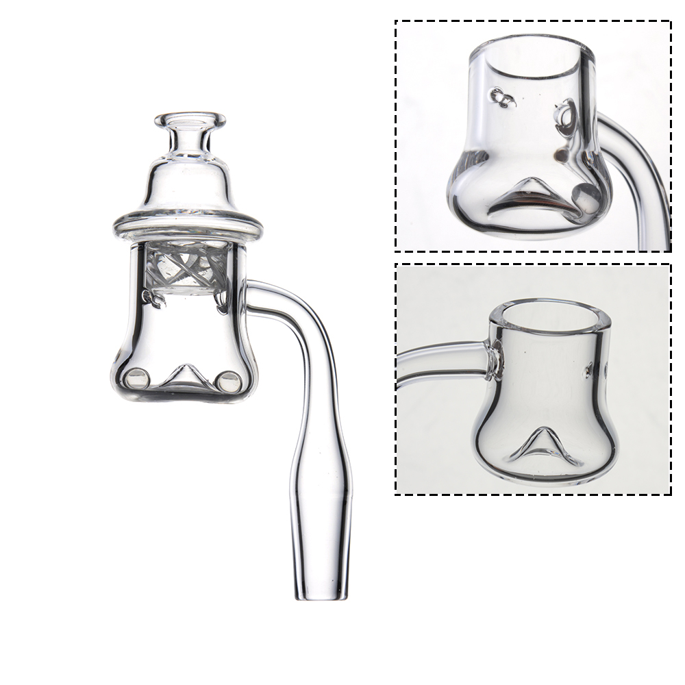 Quartz Banger Nail with carb cap & beads Top quailty 10mm 14mm 18mm Male Female Glass Bongs 4mm thick quartz banger with 2 holes
Quartz Banger Nail with carb cap & beads Top quailty 10mm 14mm 18mm Male Female Glass Bongs 4mm thick quartz banger with 2 holes