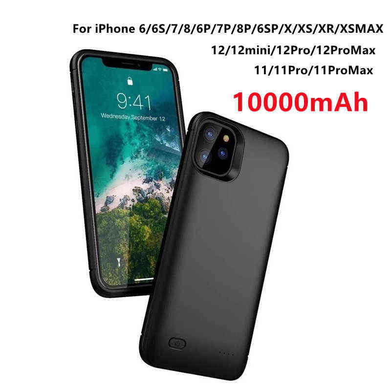 Battery Charger Case For iPhone 6 6S 7 8 6s Plus SE 2020 11 12 Pro Max 12mini 12pro x xs max xr Powerbank Externe battery case AA220310
Battery Charger Case For iPhone 6 6S 7 8 6s Plus SE 2020 11 12 Pro Max 12mini 12pro x xs max xr Powerbank Externe battery case AA220310