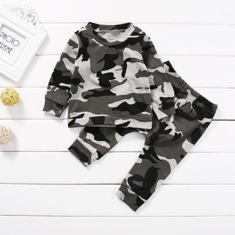 Cute 2pcs Newborn Infant Toddler Kids Baby Boy Clothes T-shirt Tops+Pants Outfits Set1, Camouflage
Cute 2pcs Newborn Infant Toddler Kids Baby Boy Clothes T-shirt Tops+Pants Outfits Set1, Camouflage