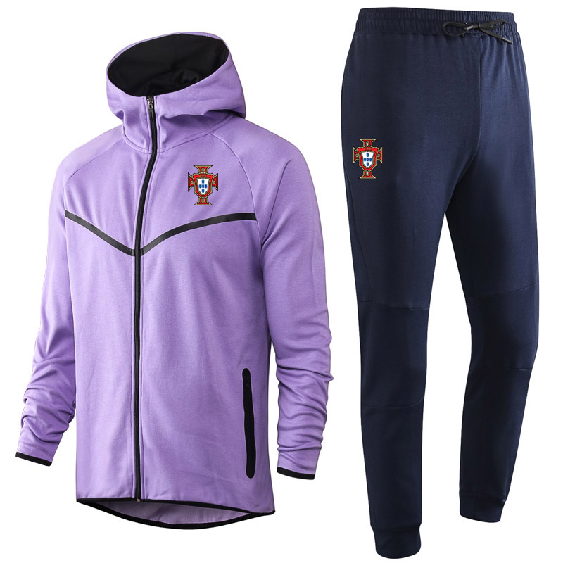 2020 2021 Portugal adult Soccer Training Tracksuits kits Hooded football Training Suit Sets Survetement Maillots De Foot MenTracksuits
2020 2021 Portugal adult Soccer Training Tracksuits kits Hooded football Training Suit Sets Survetement Maillots De Foot MenTracksuits