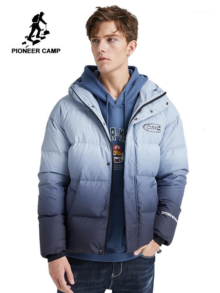 Pioneer Camp 2019 New Fashion Gradient Down Jacket For Men Warm Clothing White Duck Down Winter Hooded Men's coats AYR9034151, Black
Pioneer Camp 2019 New Fashion Gradient Down Jacket For Men Warm Clothing White Duck Down Winter Hooded Men's coats AYR9034151, Black