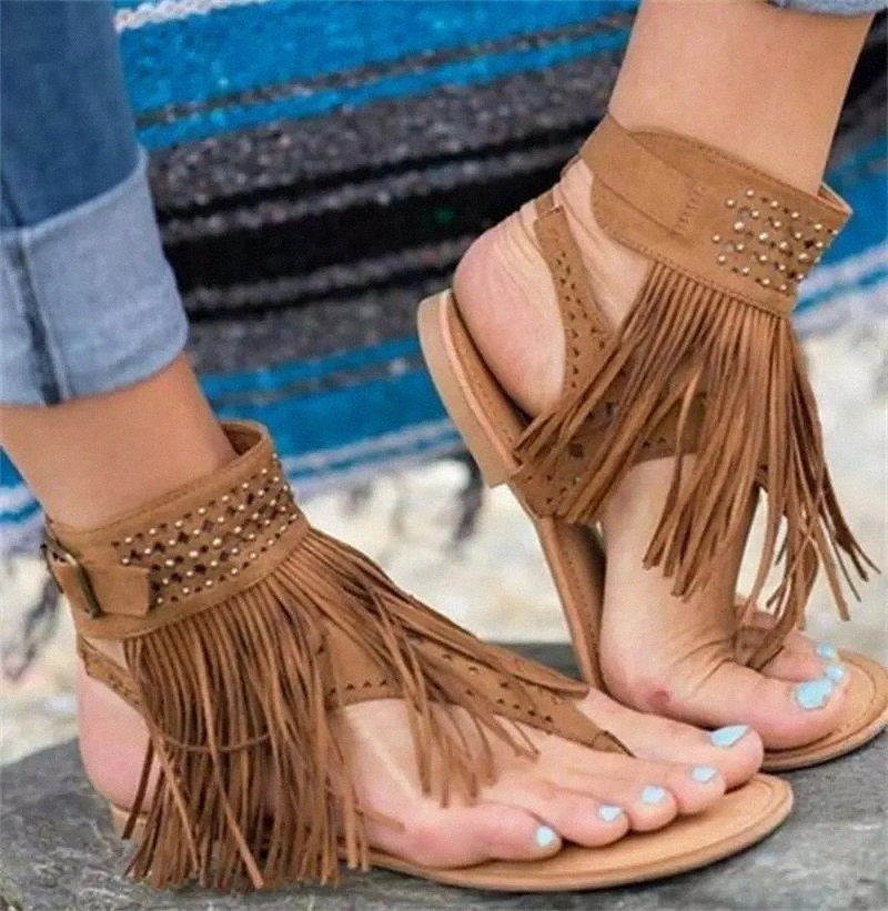 Women Bohemian Gladiator Sandals Vintage Suede Comfortable Casual Flat Beach Sandals Dropshipping 35-43 Size Female Sandals #fH1p, Black
Women Bohemian Gladiator Sandals Vintage Suede Comfortable Casual Flat Beach Sandals Dropshipping 35-43 Size Female Sandals #fH1p, Black