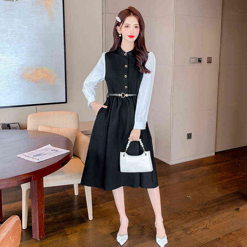 Luxury Dress French Dign Sense of Minority Dr's Spring and Autumn 2022 Temperament Fashion Gentle Style Shirt Long Skirt, Black;gray
Luxury Dress French Dign Sense of Minority Dr's Spring and Autumn 2022 Temperament Fashion Gentle Style Shirt Long Skirt, Black;gray