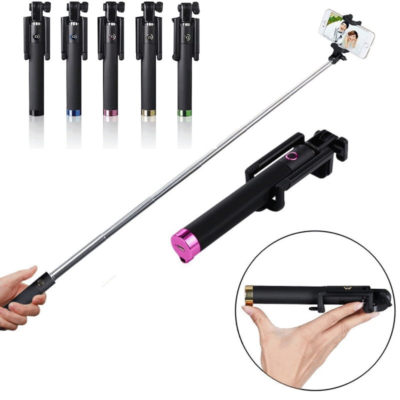 Bluetooth Selfie Stick Foldable Handheld Felxible Remote Control Extendable Mini Cable Take Pole Foldable all-in-one Monopod for Smartphones
Bluetooth Selfie Stick Foldable Handheld Felxible Remote Control Extendable Mini Cable Take Pole Foldable all-in-one Monopod for Smartphones