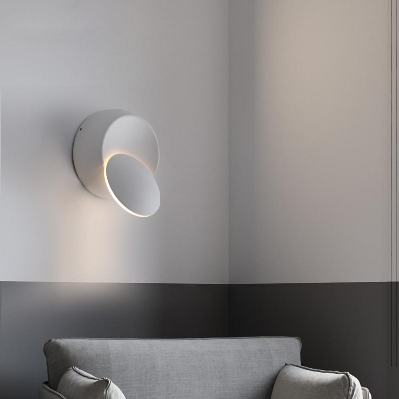 LED Wall Lamp Modern Minimalist Living Room Bedroom Bedside Black White Round Sconce Creative Aisle Stairs Corridor Night Light
LED Wall Lamp Modern Minimalist Living Room Bedroom Bedside Black White Round Sconce Creative Aisle Stairs Corridor Night Light