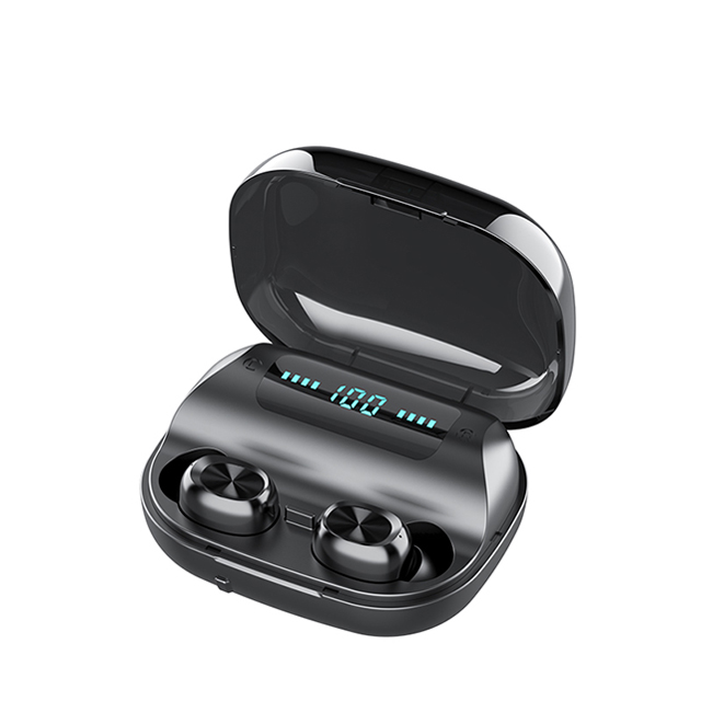 Mini Lightweight Auto Pairing Noise Canceling Voice Assistant HD Call Upgraded BTH 263 5.0 Sports Headsets mini buds live earbuds, Black-bth-263
Mini Lightweight Auto Pairing Noise Canceling Voice Assistant HD Call Upgraded BTH 263 5.0 Sports Headsets mini buds live earbuds, Black-bth-263