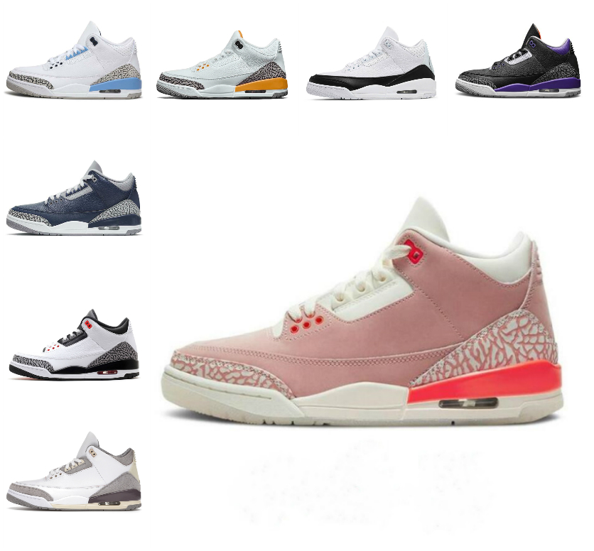 2022 Jumpman 3s Basketball Shoes 3 A Ma Maniere Rust Pink Pine Green Midnight Navy Racer Blue UNC Laser Orange Varsity Royal Cement White Cool Grey Mens Sports Sneakers, D044
2022 Jumpman 3s Basketball Shoes 3 A Ma Maniere Rust Pink Pine Green Midnight Navy Racer Blue UNC Laser Orange Varsity Royal Cement White Cool Grey Mens Sports Sneakers, D044