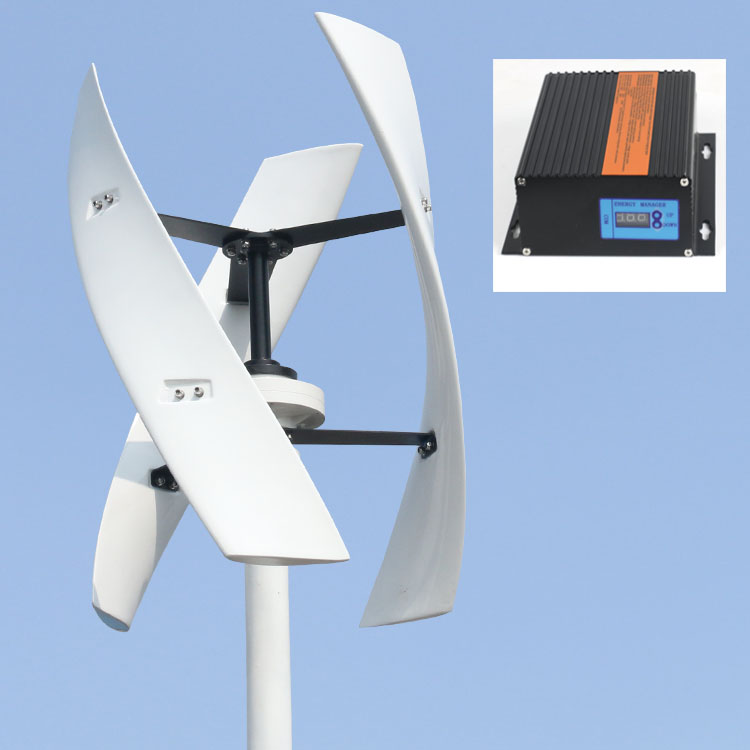 10kw vertical wind turbine max 10050W 12v 24v 48v 1.5m start up no noise with high efficient