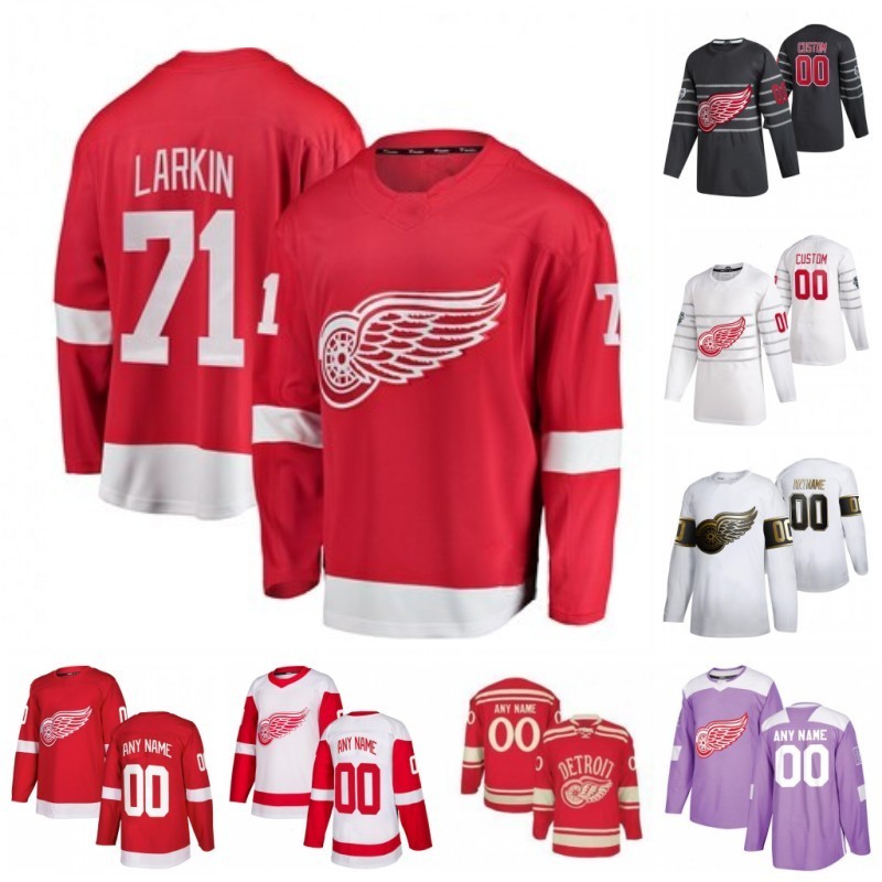 Custom Men Women Youth Kids Hockey Jerseys Gordie Howe Dylan Larkin Henrik Zetterberg Anthony Mantha Jimmy Howard Darren Helm Stitched, Womens red home
Custom Men Women Youth Kids Hockey Jerseys Gordie Howe Dylan Larkin Henrik Zetterberg Anthony Mantha Jimmy Howard Darren Helm Stitched, Womens red home