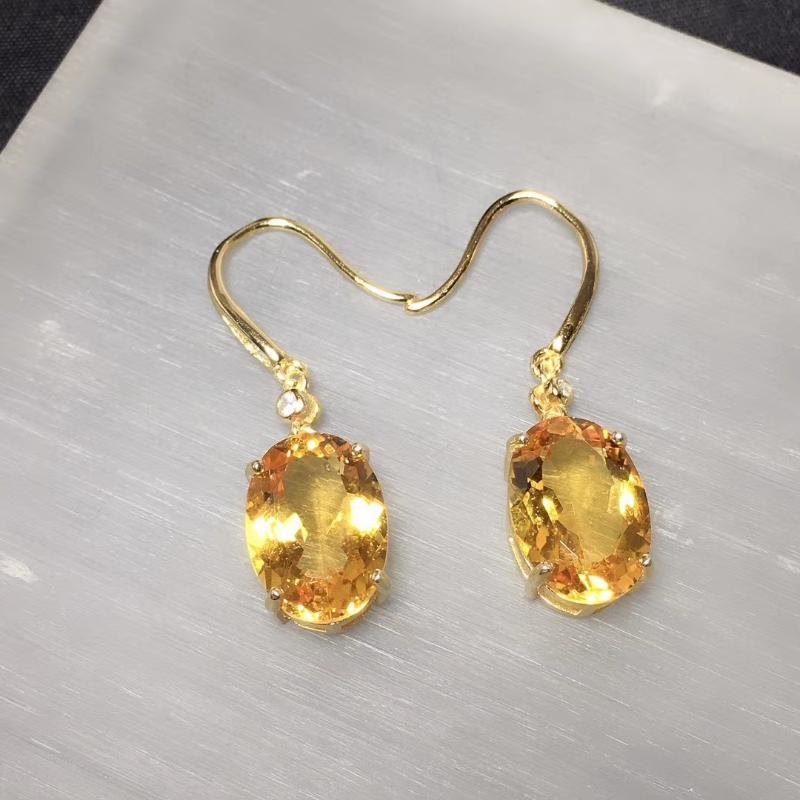 MDINA Fine Jewelry 925 sterling silver inlaid Citrine female earrings Eardrop beautiful hot selling
MDINA Fine Jewelry 925 sterling silver inlaid Citrine female earrings Eardrop beautiful hot selling