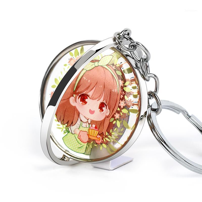 Vograce rotating keychains double Sided Printing Acrylic Keychain Charms rotation metal frame keychain1
Vograce rotating keychains double Sided Printing Acrylic Keychain Charms rotation metal frame keychain1