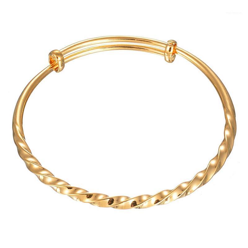 Top Quality Rotation Pattern Classic Gold Color Stainless Stee Adjustable Bangle For Men/Women Jewelry Gift1
Top Quality Rotation Pattern Classic Gold Color Stainless Stee Adjustable Bangle For Men/Women Jewelry Gift1