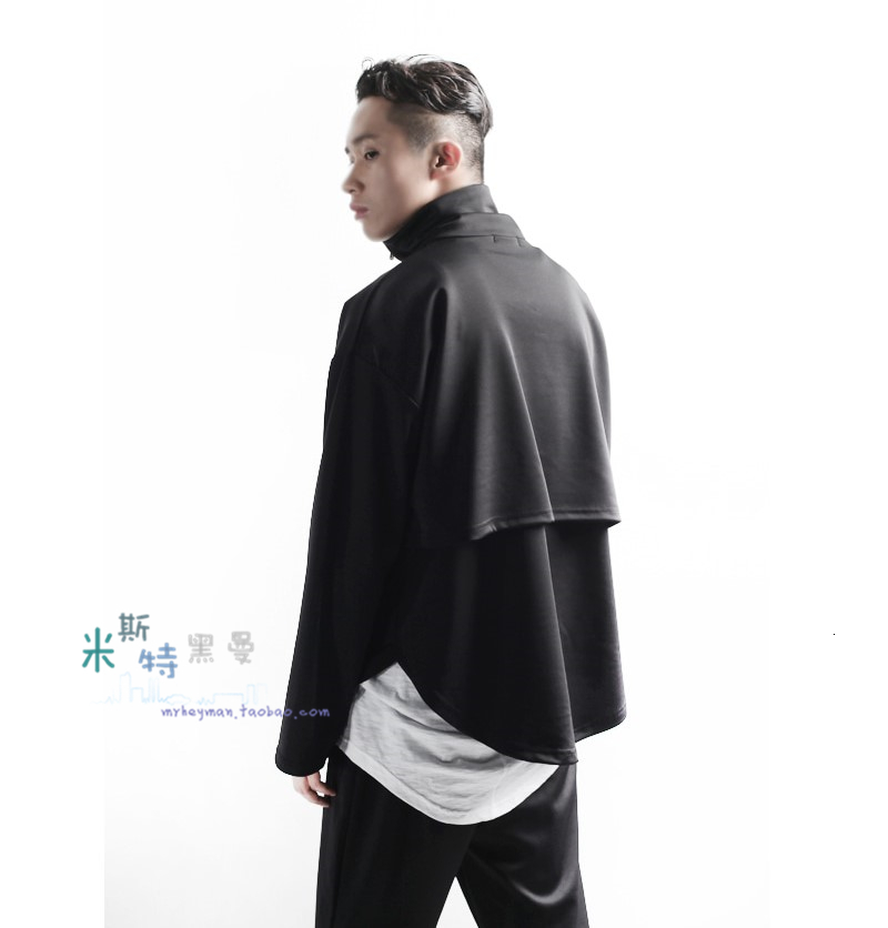 2021 Self-made New South Korean Collar Loose-fitting Pullover Fake Personality Double-layer Pullover. S-6xl!! XHUU, Black.
2021 Self-made New South Korean Collar Loose-fitting Pullover Fake Personality Double-layer Pullover. S-6xl!! XHUU, Black.