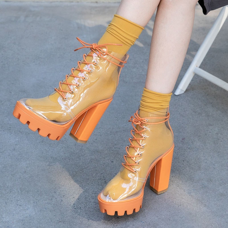 2021 New Transparent Fashion for Women Ankle Sexy High Shoes Woman Party Big 34-41 Boots T093, Apricot
2021 New Transparent Fashion for Women Ankle Sexy High Shoes Woman Party Big 34-41 Boots T093, Apricot