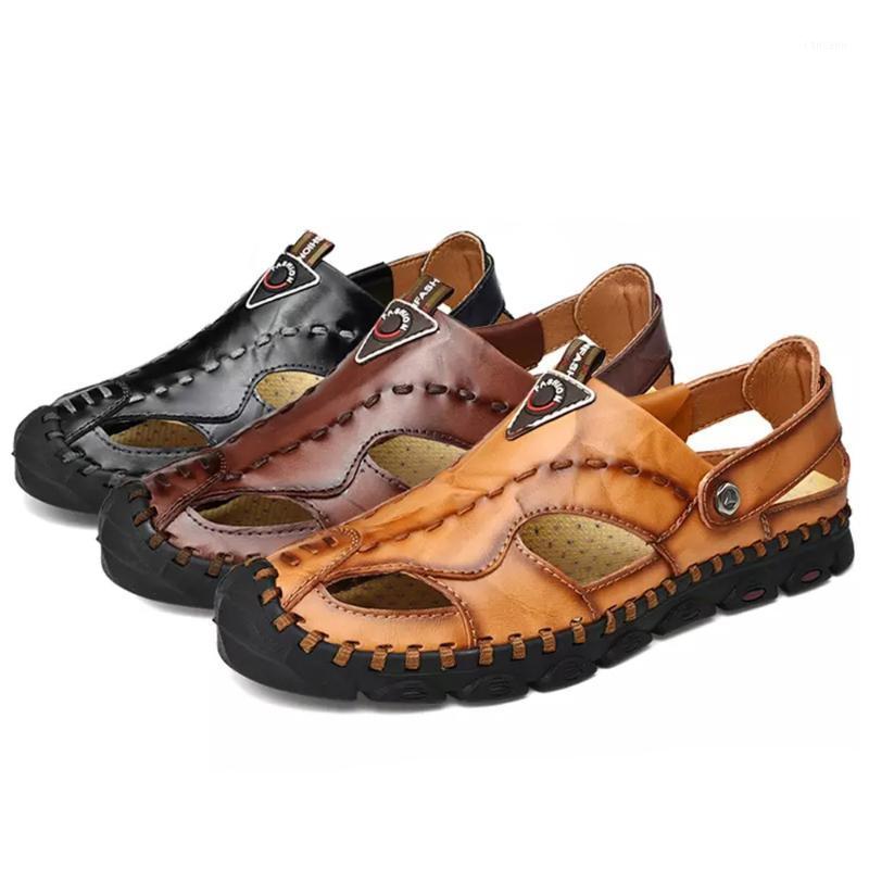 Summer fashion breathe sandals for man water Trekking Sandals non-slip walking Leathe lightwight holiday shoes1, Chocolate
Summer fashion breathe sandals for man water Trekking Sandals non-slip walking Leathe lightwight holiday shoes1, Chocolate