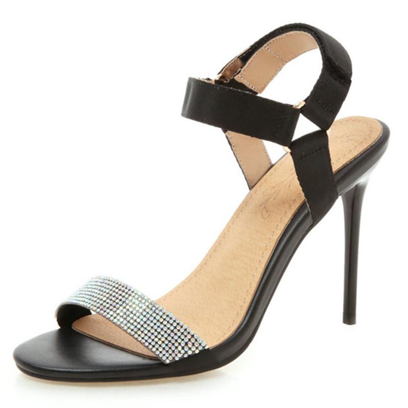 2021 New Thin High Heel Women Sandals Fashion Superfine Fiber Pointed Open-toed Slingback Sexy Ladies Shoes Size 34-43, Black
2021 New Thin High Heel Women Sandals Fashion Superfine Fiber Pointed Open-toed Slingback Sexy Ladies Shoes Size 34-43, Black
