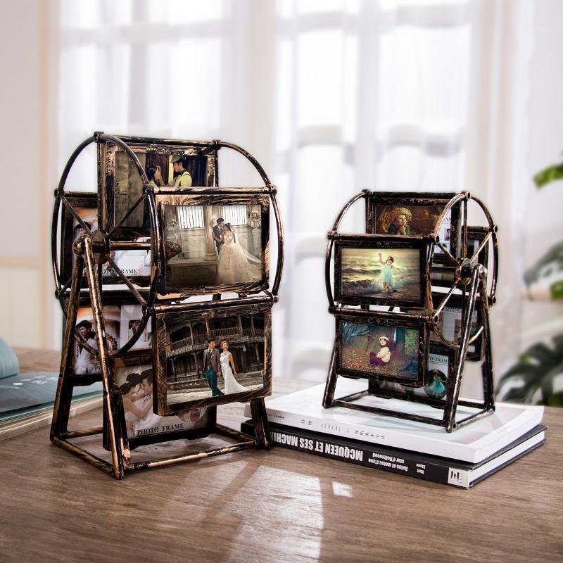 Ferris Wheel Photo Frame 4 Inch 5 Inch Picture Frames Home Decoration Living Room Bedroom Family Wedding Photo Desktop Display1
Ferris Wheel Photo Frame 4 Inch 5 Inch Picture Frames Home Decoration Living Room Bedroom Family Wedding Photo Desktop Display1