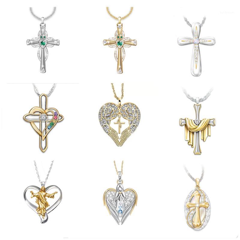 8Seasons Vintage Women Cross Pendents Necklace Gold/Silver Color Punk Chain Couple Fashion Street Hip Hop Clavicle Metal Jewelry1
8Seasons Vintage Women Cross Pendents Necklace Gold/Silver Color Punk Chain Couple Fashion Street Hip Hop Clavicle Metal Jewelry1