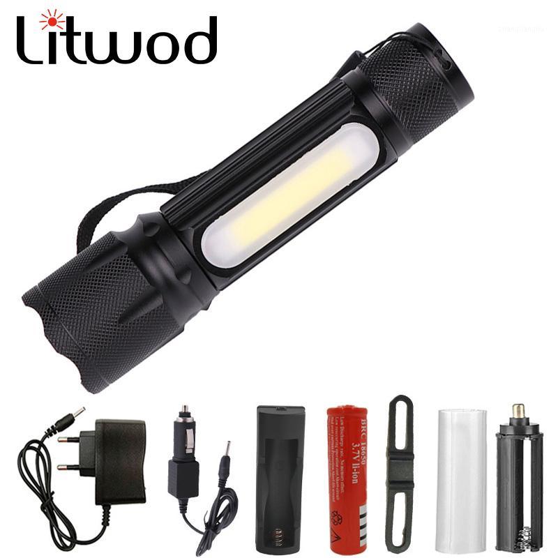Litwod Z20 1705B LED 4000LM XM-L T6/COB Zoomable 4 Modes Aluminum Lanterna Camping Torch for 18650 battery1
Litwod Z20 1705B LED 4000LM XM-L T6/COB Zoomable 4 Modes Aluminum Lanterna Camping Torch for 18650 battery1