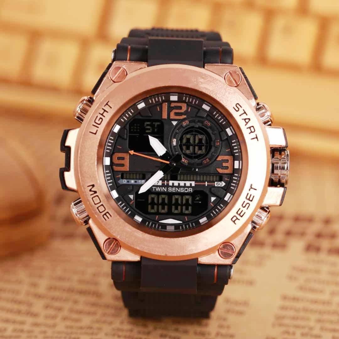 Outdoor sports LED men's watch digital electronic watch iced out watch world time waterproof and shockproof, Slivery;brown
Outdoor sports LED men's watch digital electronic watch iced out watch world time waterproof and shockproof, Slivery;brown
