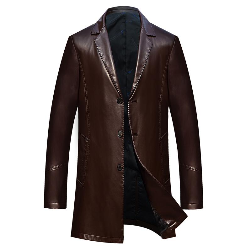 Dropshipping spring and autumn loose lapel leather jacket men plus size leather casual jacket mens coat, Black
Dropshipping spring and autumn loose lapel leather jacket men plus size leather casual jacket mens coat, Black