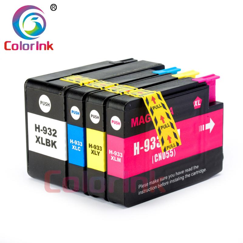 4Pack Ink Cartridge for 932XL 933XL 932 932 933 For Officejet 6100 6600 6700 7110 7610 7612 7510 7512 printer inks
4Pack Ink Cartridge for 932XL 933XL 932 932 933 For Officejet 6100 6600 6700 7110 7610 7612 7510 7512 printer inks