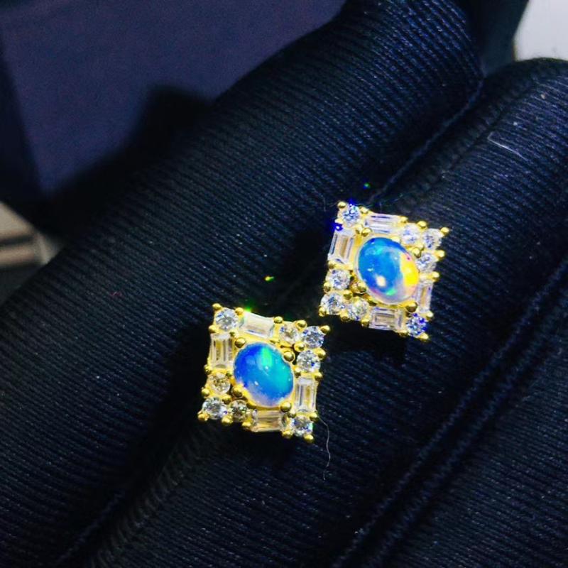 100% Natural and real Black Opal Earring 925 sterling silver Fine jewelry Anniversary Best Gift
100% Natural and real Black Opal Earring 925 sterling silver Fine jewelry Anniversary Best Gift