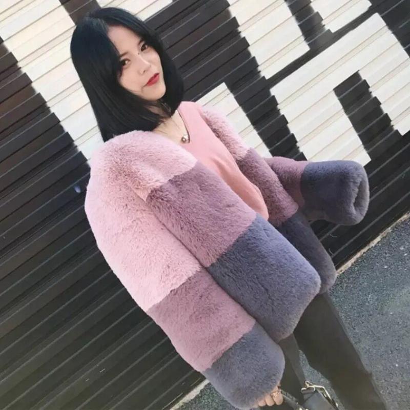 Savabien Furry Soft Faux Fur Coat Women Long Sleeve Warm Fake Fur Jackets Coats 2020 New Korean Overcoat Pink Parka
Savabien Furry Soft Faux Fur Coat Women Long Sleeve Warm Fake Fur Jackets Coats 2020 New Korean Overcoat Pink Parka