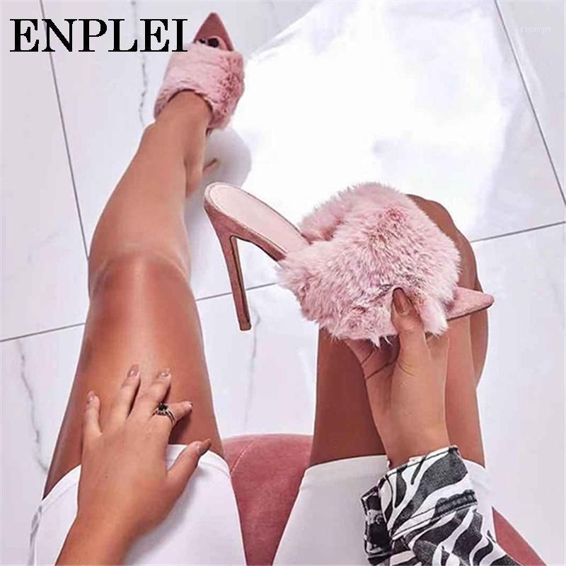 Enplei Women Sandals Popular Real Fur Women's Slippers 2020 Summer Pointed Furry Sexy Thin Ultra-High Heels Size 35-431, Black
Enplei Women Sandals Popular Real Fur Women's Slippers 2020 Summer Pointed Furry Sexy Thin Ultra-High Heels Size 35-431, Black