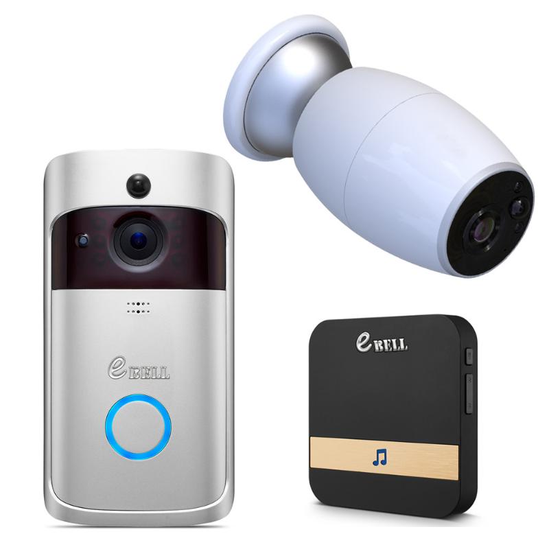 2MP 1080P Battery Power Low Power Comsunption WIFI Doorbell IP Camera Two Way Intercom
2MP 1080P Battery Power Low Power Comsunption WIFI Doorbell IP Camera Two Way Intercom