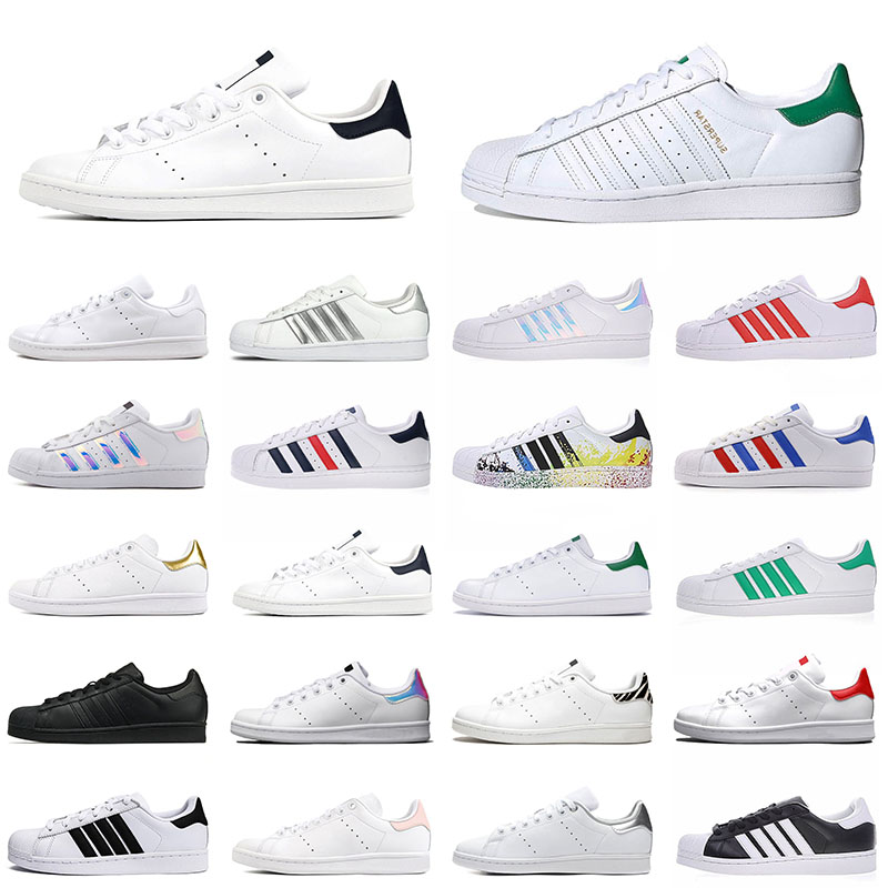 2021 New fashion mens womens flat casual shoes stan smith superstar triple white superstars fashion platform men outdoor sneakers 36-45, Black
2021 New fashion mens womens flat casual shoes stan smith superstar triple white superstars fashion platform men outdoor sneakers 36-45, Black