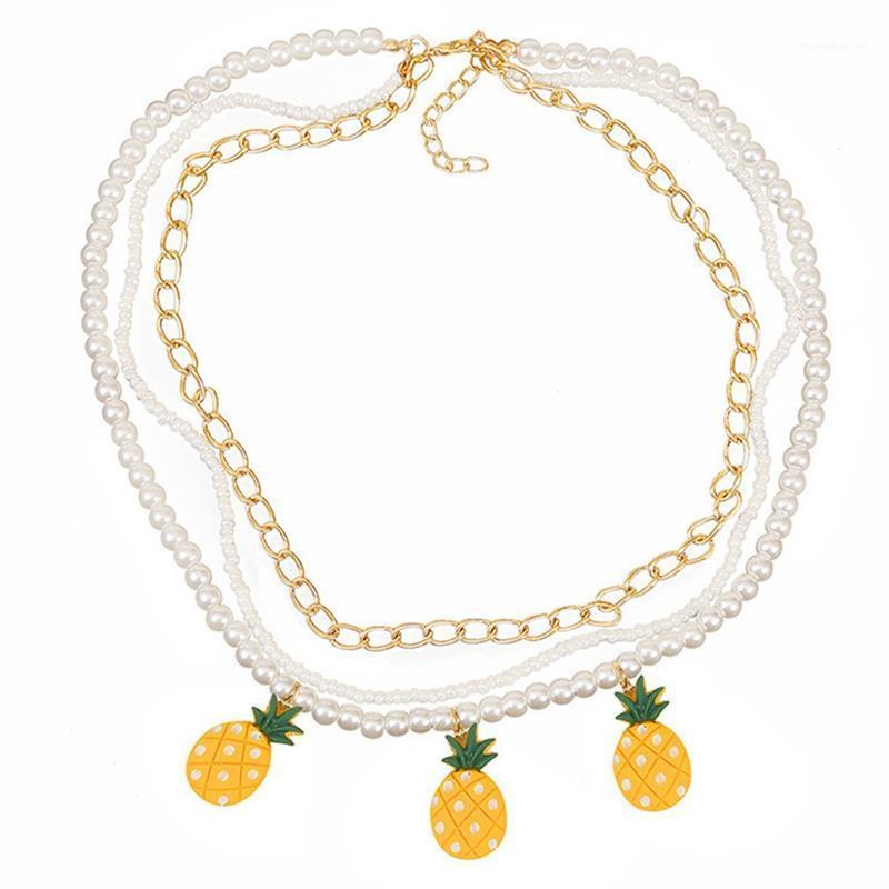 Multilayer Necklace Fake Pearl Pineapple Clavicle Chain Women Beaded Necklace Fashion Pendants Chokers Jewelry Accessories Gifts1
Multilayer Necklace Fake Pearl Pineapple Clavicle Chain Women Beaded Necklace Fashion Pendants Chokers Jewelry Accessories Gifts1