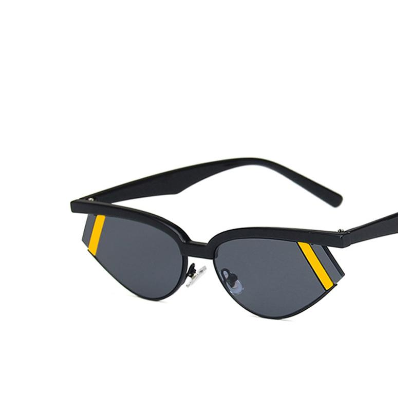 Sunglasses Fashion Stripe Cat Eye Small Women Designer Vintage Half Frame Sun Glasses Outdoor Travel Eyewear Unisex
Sunglasses Fashion Stripe Cat Eye Small Women Designer Vintage Half Frame Sun Glasses Outdoor Travel Eyewear Unisex