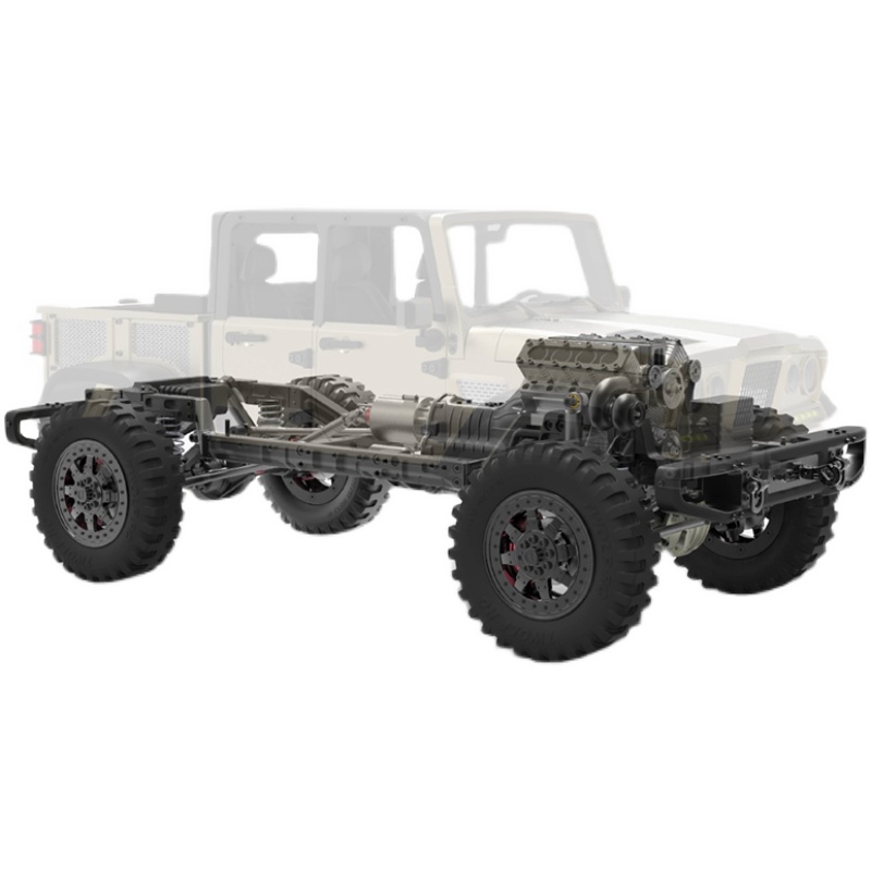 TWOLF 1:10 TW-715 Full Metal CNC Off-road Crawler RC Remote Control Model Climbing Car Children Adult Toy Gift
TWOLF 1:10 TW-715 Full Metal CNC Off-road Crawler RC Remote Control Model Climbing Car Children Adult Toy Gift