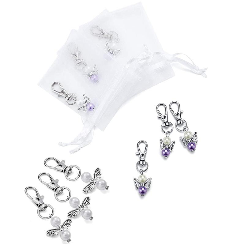 30Set White Guardian Angel Birthday Christmas Baptism Communion Wedding Baptism Pendant & 30SET KEy RING Wedding
30Set White Guardian Angel Birthday Christmas Baptism Communion Wedding Baptism Pendant & 30SET KEy RING Wedding