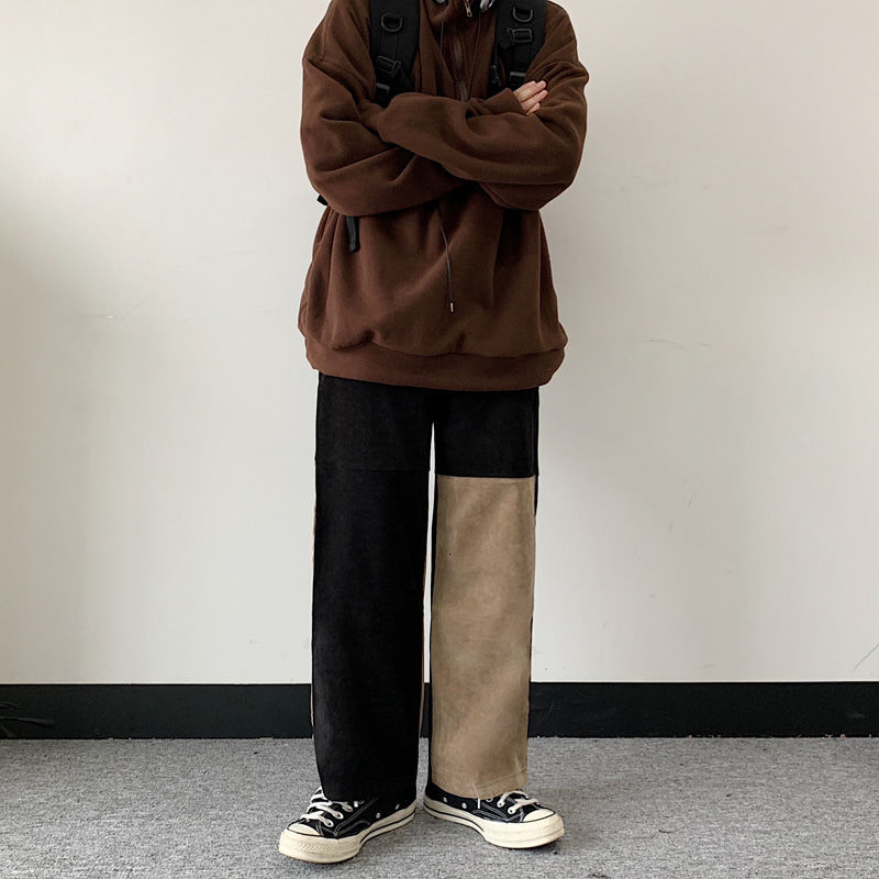 Trousers 2021 Men's New Fall Thin Leg Collage Pants Relaxed Youth Male Clothes 38MS, Black
Trousers 2021 Men's New Fall Thin Leg Collage Pants Relaxed Youth Male Clothes 38MS, Black