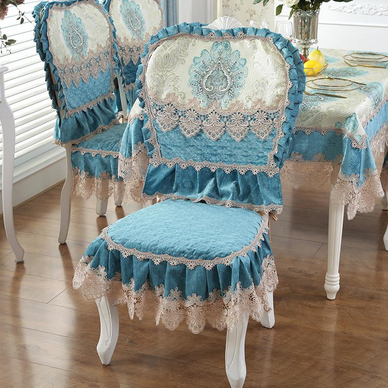 Seat Cover Chair Cover High Quality Lace Jacquard Fabric Velvet Dining Chair Case Back Non-slip Cushion Home Decor
Seat Cover Chair Cover High Quality Lace Jacquard Fabric Velvet Dining Chair Case Back Non-slip Cushion Home Decor