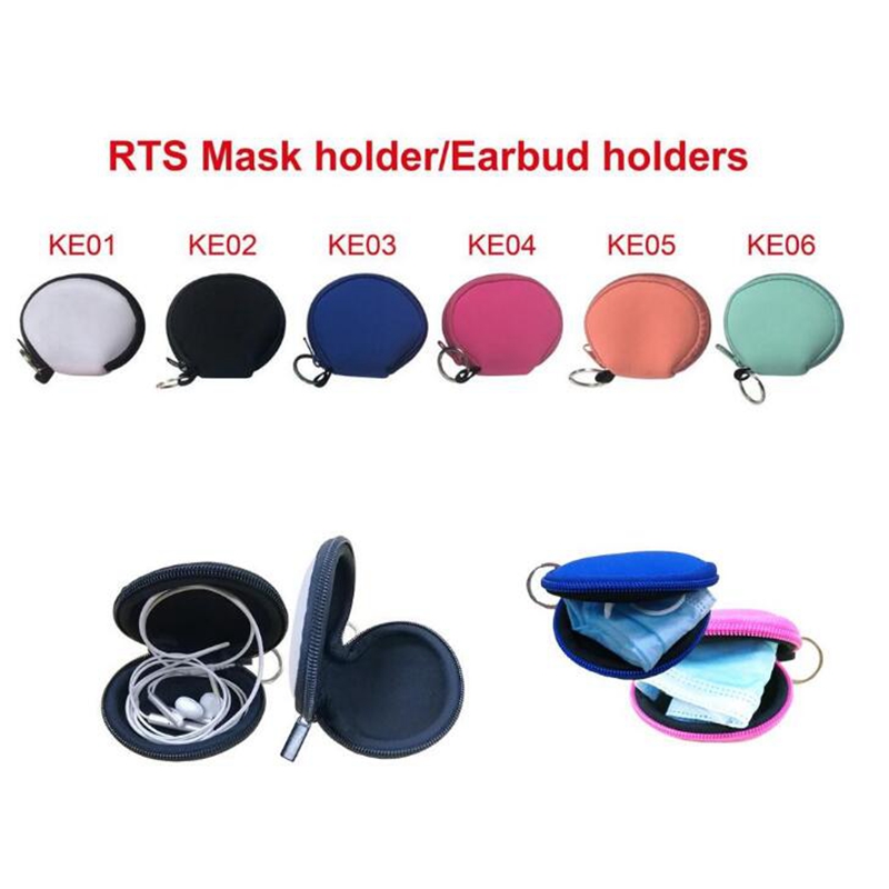 Sublimation blank Neoprene Small Coin Purse Face Mask Holder Earphone Bags Zipper printing Purse solid Zipper Coin Pouch YYA512
Sublimation blank Neoprene Small Coin Purse Face Mask Holder Earphone Bags Zipper printing Purse solid Zipper Coin Pouch YYA512