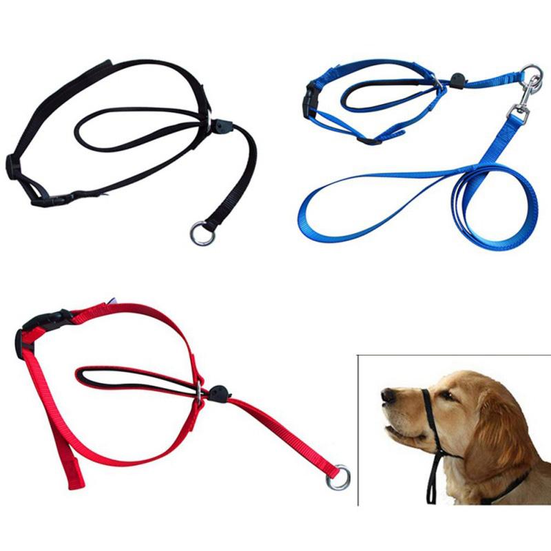 

Dog Collars & Leashes Pet Head Collar Gentle Control Leash Leader Stop Pulling Training Tool No-Pull Painless Products