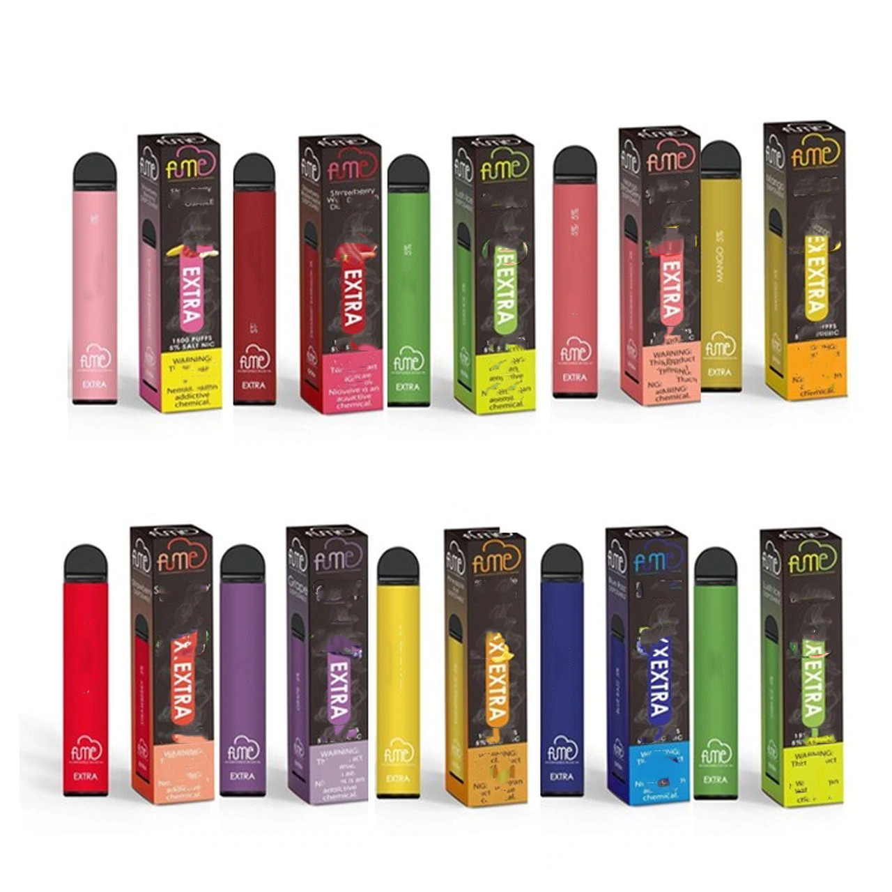 Fume Extra 1500 Puffs Disposable Vape Pen Kit 850mAh Battery Pre-Filled 5ml Pods Cartridges Vapor Device e Cigs Vaporizer Starter Kit
Fume Extra 1500 Puffs Disposable Vape Pen Kit 850mAh Battery Pre-Filled 5ml Pods Cartridges Vapor Device e Cigs Vaporizer Starter Kit