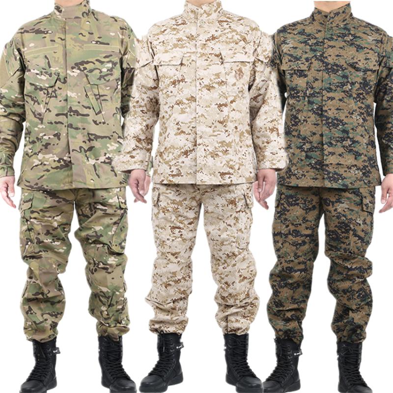 Mens Uniform Tactical Clothing Combat Shirt Camouflage Army Militar Soldier Special Forces Coat+Pant Set Maxi XS-2XL, Sand
Mens Uniform Tactical Clothing Combat Shirt Camouflage Army Militar Soldier Special Forces Coat+Pant Set Maxi XS-2XL, Sand