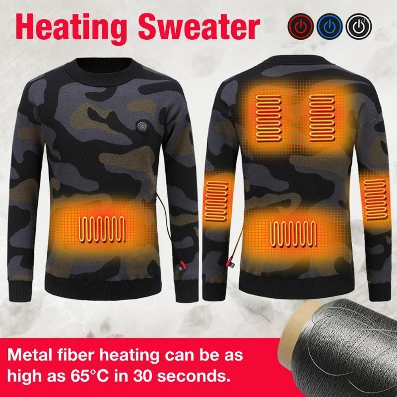Winter Thermal Sportwear Heated Knitted USB Heating Sweater Sweatshirt For Men Cycling Skiing Bike1, As pic
Winter Thermal Sportwear Heated Knitted USB Heating Sweater Sweatshirt For Men Cycling Skiing Bike1, As pic