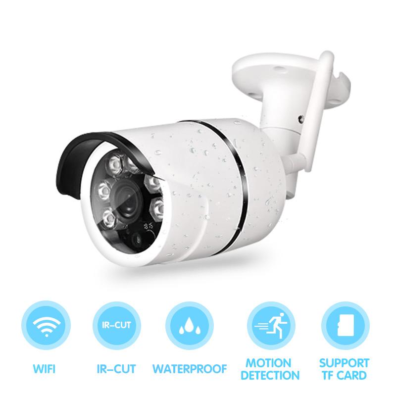 Wifi HD Waterproof IP Camera 1MP 720P Night Vision Surveillance Camera For Home Security Out-door Use ONVIF P2P H.264 C
Wifi HD Waterproof IP Camera 1MP 720P Night Vision Surveillance Camera For Home Security Out-door Use ONVIF P2P H.264 C
