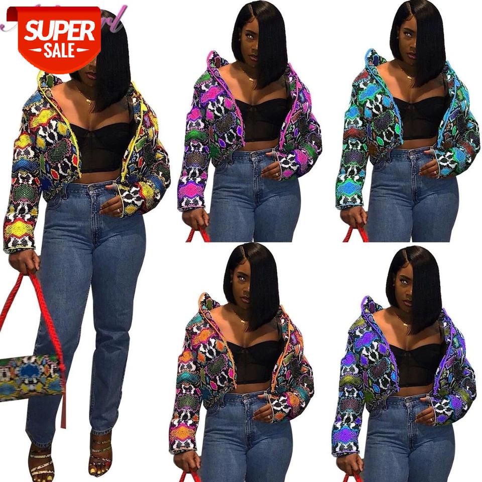 2020 Winter Coat Casual Colorful Snake Print Long Sleeve Zipper Down Coat Jacket Women Turtleneck Outdoor Warm Parks Overcoat #7T9r, Black;brown
2020 Winter Coat Casual Colorful Snake Print Long Sleeve Zipper Down Coat Jacket Women Turtleneck Outdoor Warm Parks Overcoat #7T9r, Black;brown