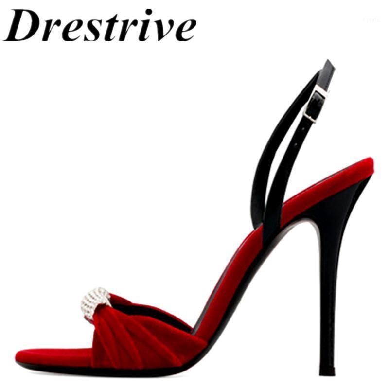 Drestrive Woman Sandals Thin Heel Flock Round Toe Black Buckle 2021 Summer Sexy High Heel Shoes Big Size US15 Party1
Drestrive Woman Sandals Thin Heel Flock Round Toe Black Buckle 2021 Summer Sexy High Heel Shoes Big Size US15 Party1